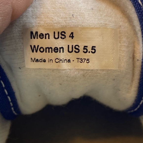 Vans blue suede old Skool womens size 5 - Picture 6 of 6